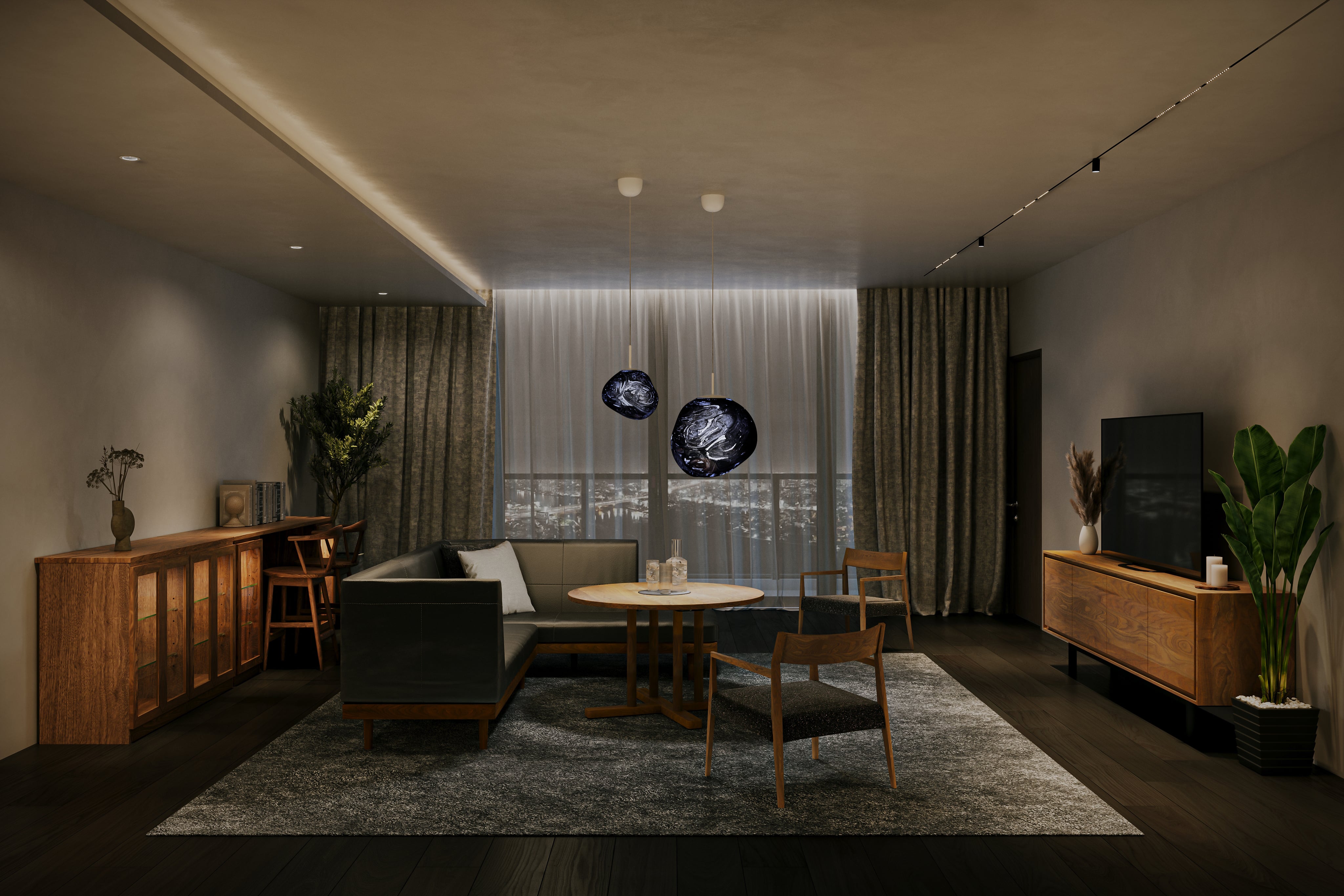 CHILL ROUND TABLE Φ105cm × H64cm
