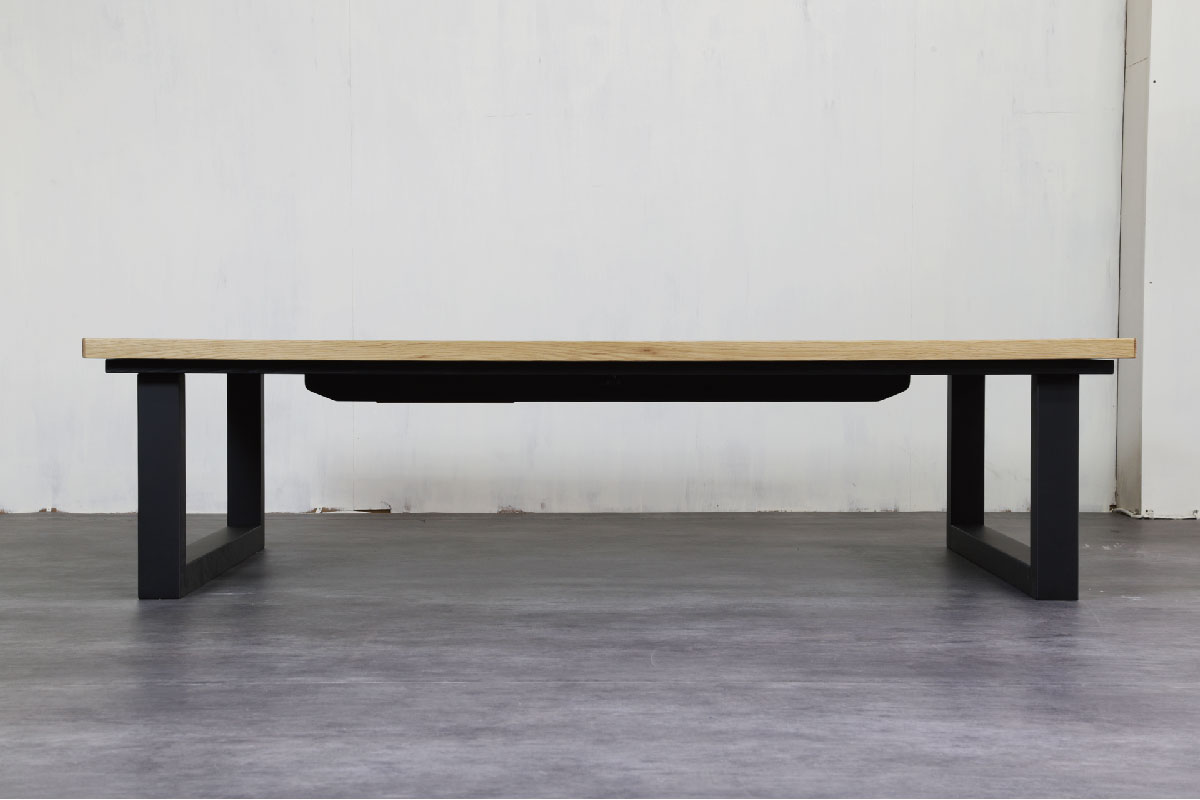 Nichibi Woodworks | SAI Oak kotatsu table Oak 180×90×38(cm)