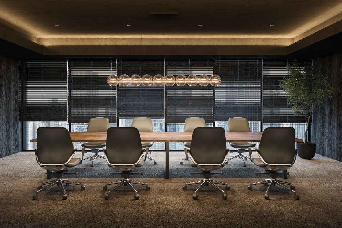 TRACK MEETING TABLE W 240cm × D 110cm