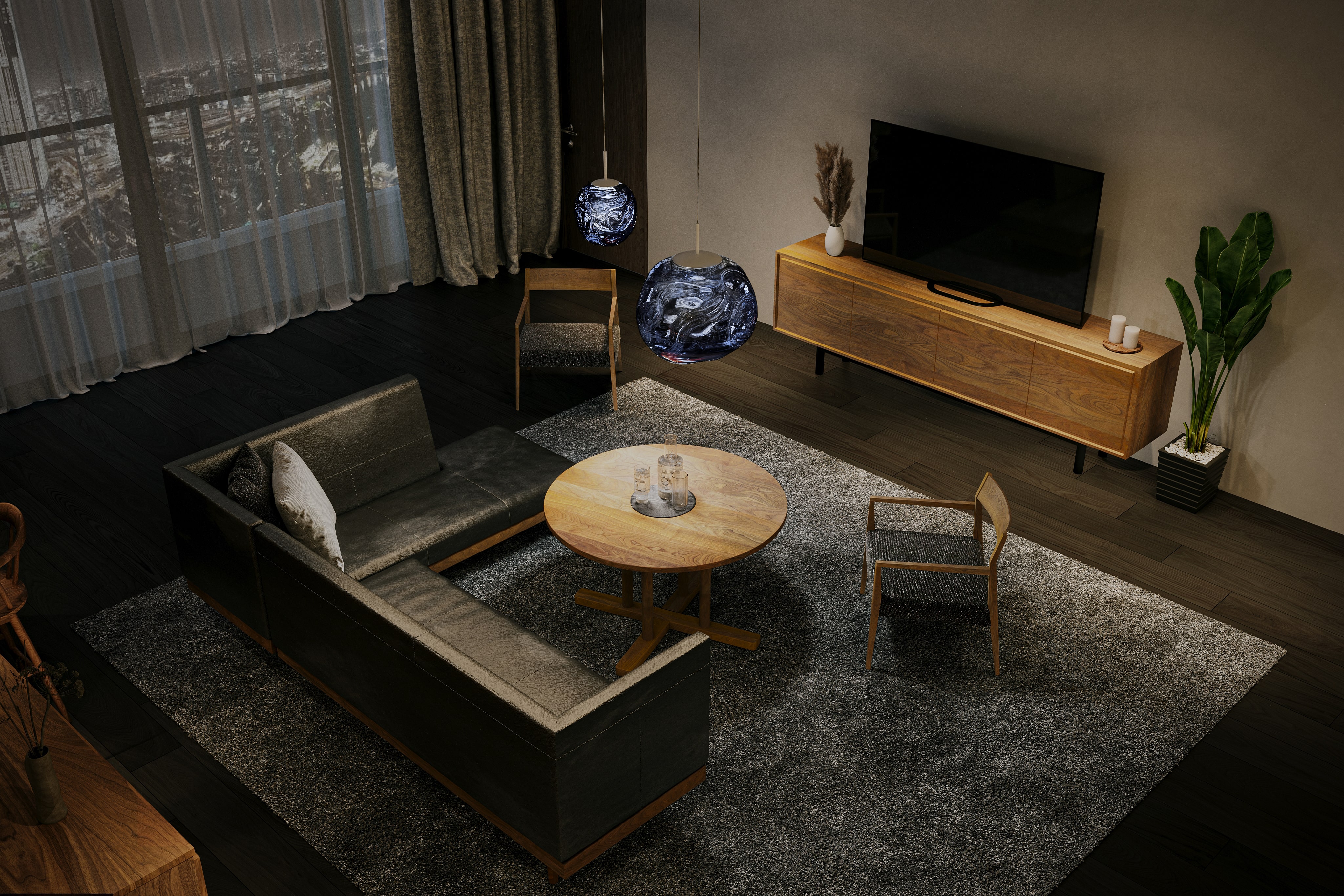 CHILL ROUND TABLE Φ105cm × H64cm