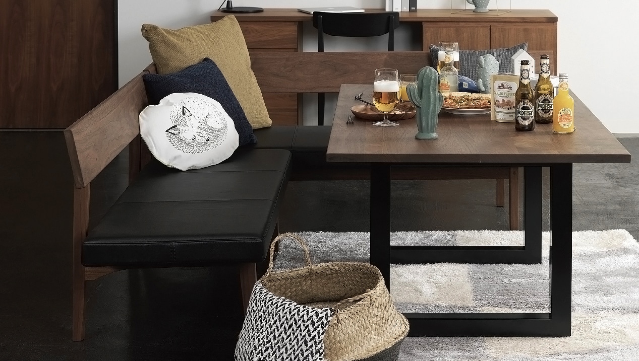 WILDWOOD LOW DINING TABLE W 200cm × D 90cm