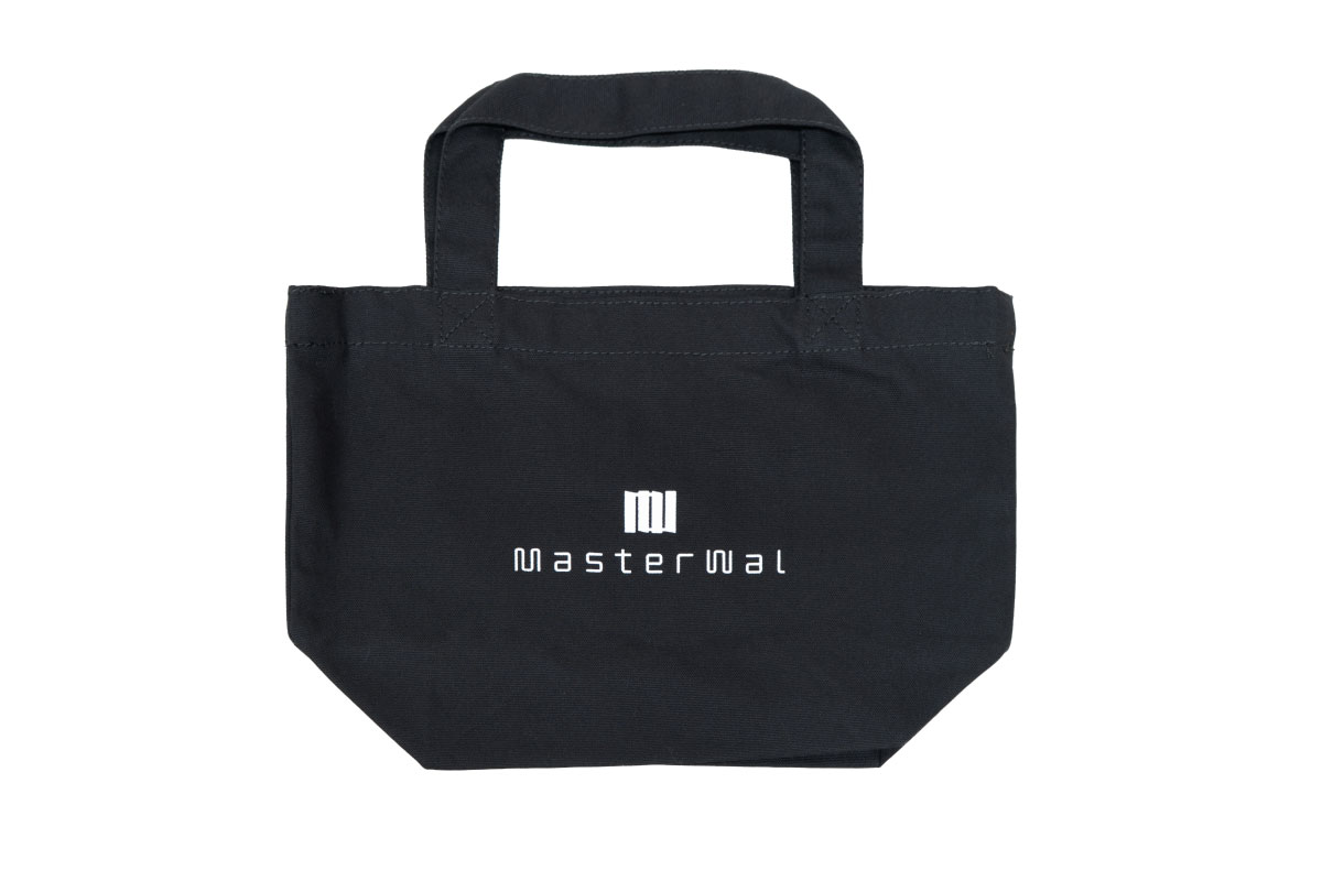 LUMBER FABRIC TOTE BAG MINI ブラック MINI