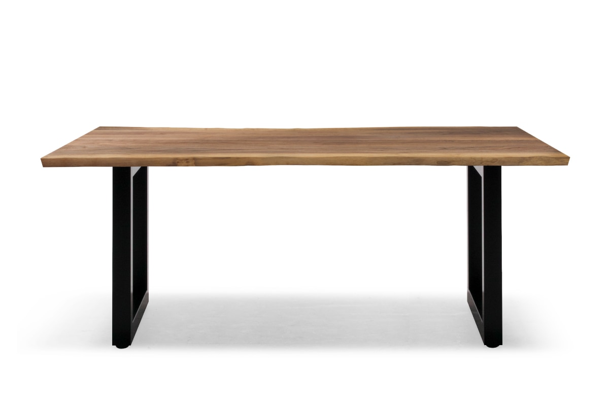 WILDWOOD LIVE EDGE LOW DINING TABLE W 140cm × D 90～80cm