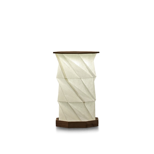 gingko design | Twist Hexagon Lamp